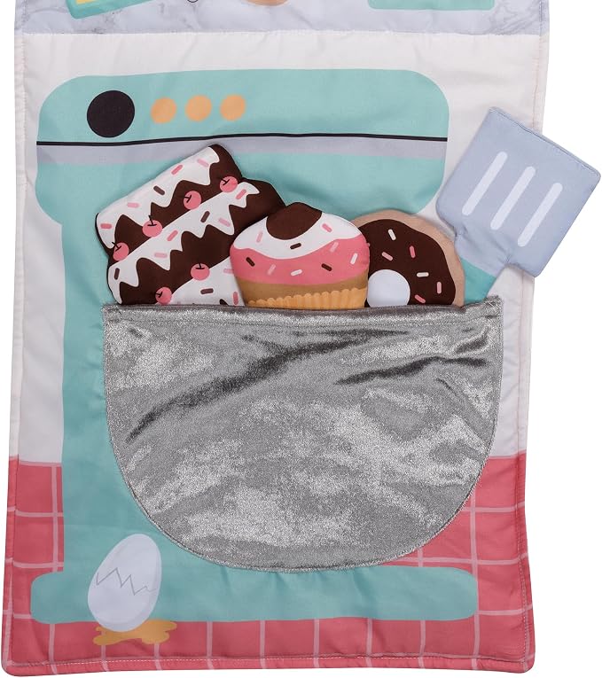 Lambs & Ivy Interactive 2-n-1 Soft Toddler Cupcake/Bakery Pillow Play Set - Image 4