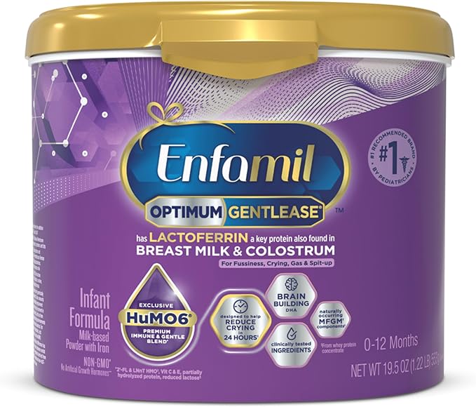 Enfamil Optimum Gentlease, Our Closest Formula to Breast Milk, by Enfamil