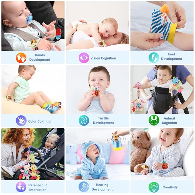 Baby Rattles & Socks - Image 6
