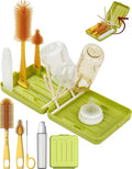 Travel Bottle Cleaner kit, 6in1 Baby Toddler Travel Essential Silicone Bottle by TheNorthwayOneStore
