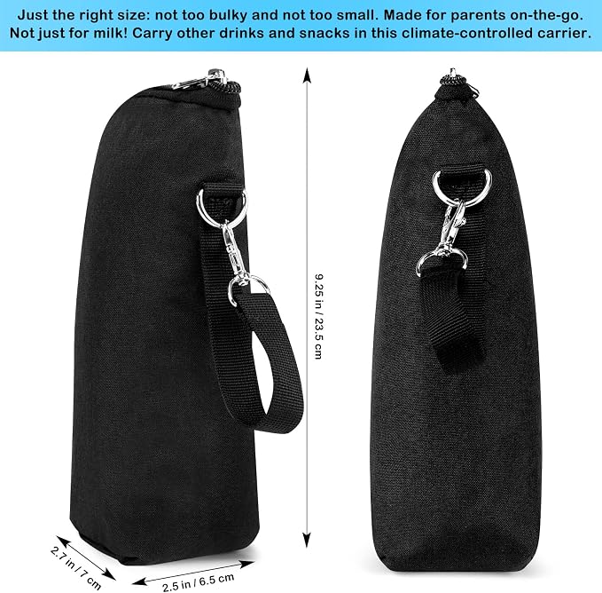 Accmor Baby Bottle Cooler Tote Bags, Insulated Breastmilk Cooler Bag, Nursing - Image 7