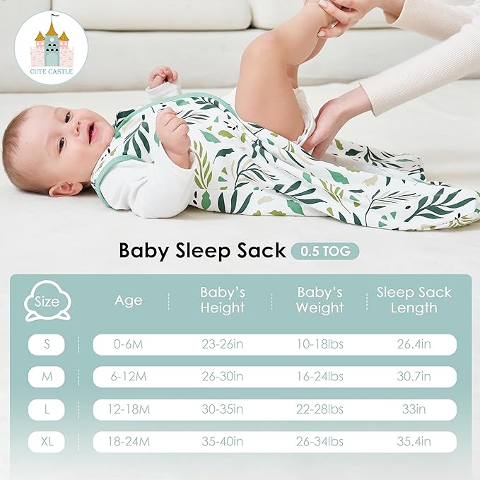 Cute Castle Baby Sleep Sack 6-12 Months - Image 4