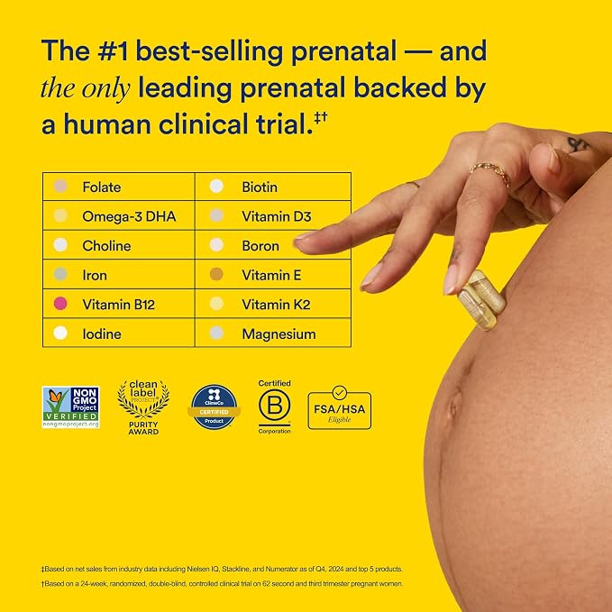 Ritual Essential for Women Prenatal Multivitamin: Folate & Choline for Neural - Image 2
