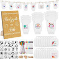 Pydeeirom 151 Pcs Baby Shower Game Decorations Kit by Pydeeirom