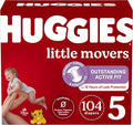 Huggies Size 5 Diapers, Little Movers Baby Diapers, Size 5, Packaging May Vary by Huggies%C2%AE