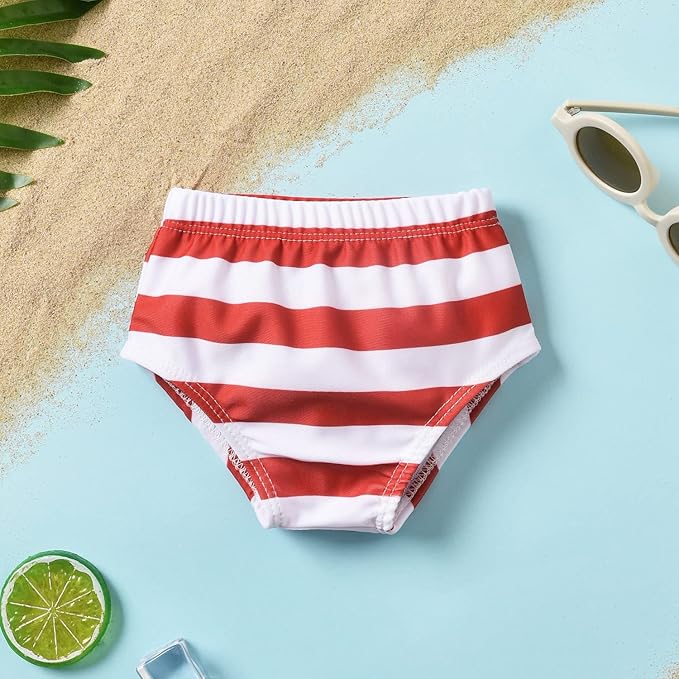 Aalizzwell Toddler Baby Girl Bathing Suit Two Piece Swimsuit Bikini Beach Wear - Image 5