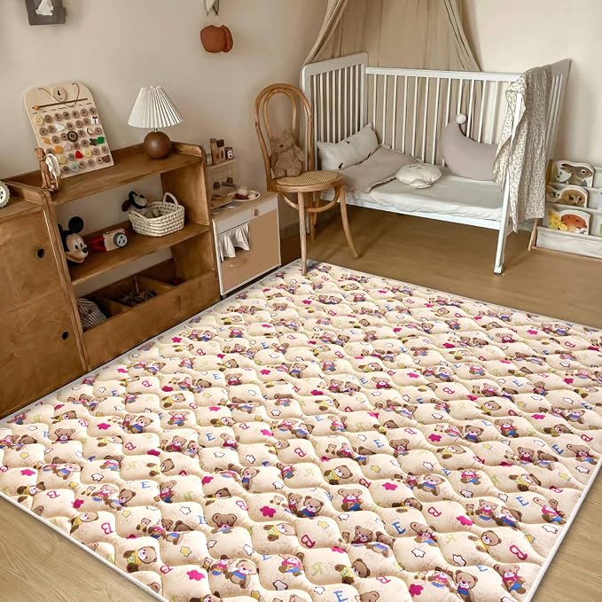 Baby Play Mat - 79" X 71", Premium Thicker Foam One-Piece Crawling Mat - Image 6