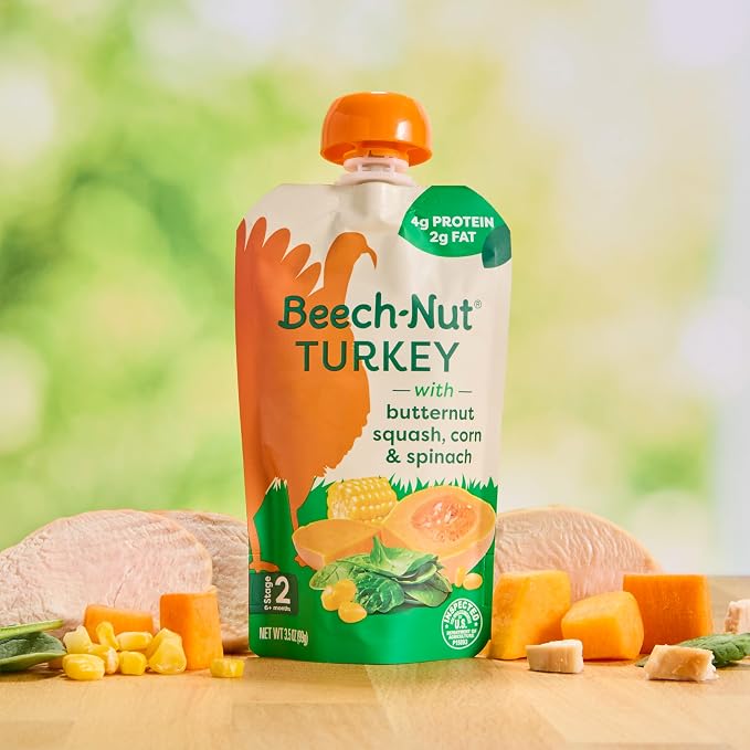 Beech-Nut Turkey Baby Food Pouches - Image 9