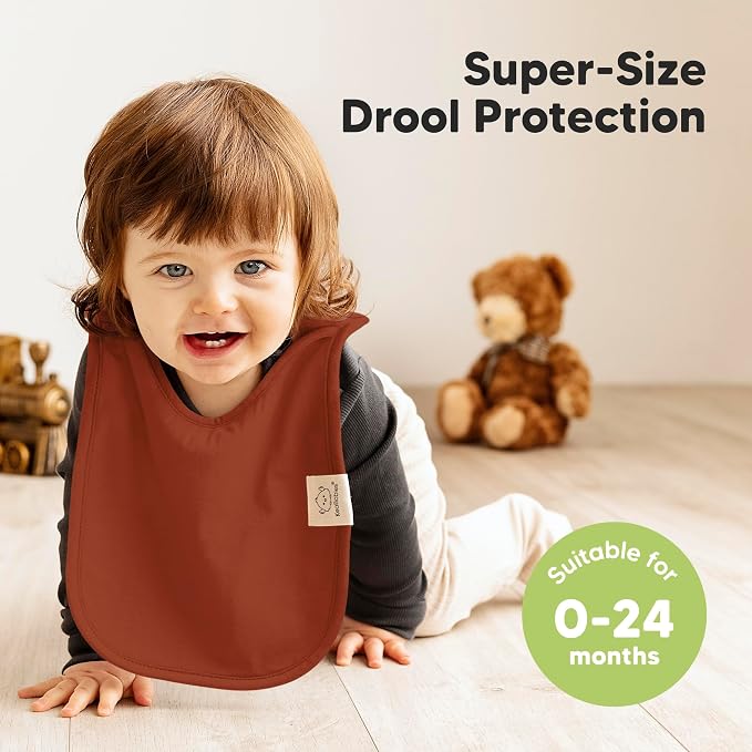8-Pack Baby Bibs for Boys, Girls - Image 2