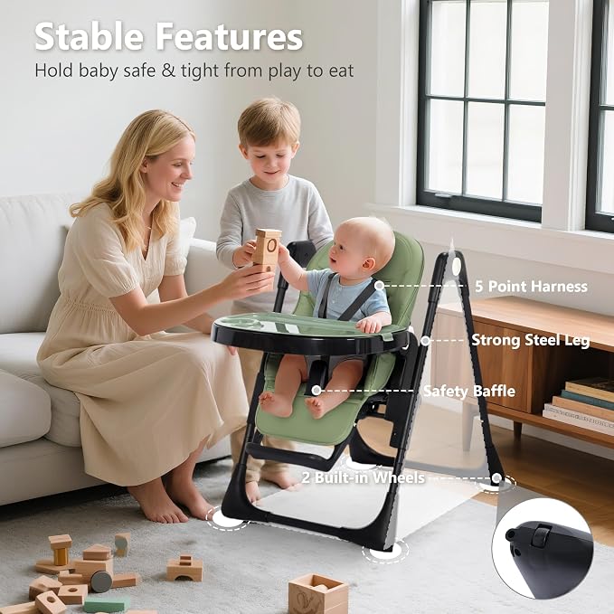 Kinder King Convertible High Chair - Image 3