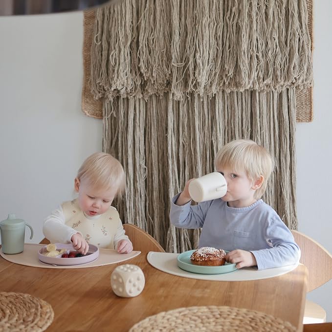mushie Trainer Sippy Cup | Made in Denmark | Leak Resistant Twist-Off Lid & - Image 5
