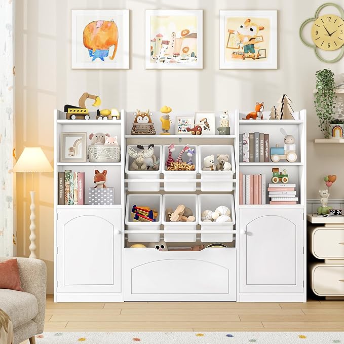 FINETONES 55” Toy Storage Organizer - Image 4