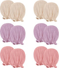 Pro Goleem Muslin Baby Mittens for Newborn, 100% Cotton No Scratch Soft by ProGoleem