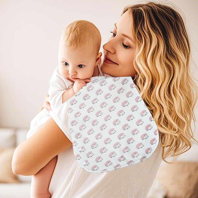 2-in-1 Burp Cloths and Baby Bibs - Image 7
