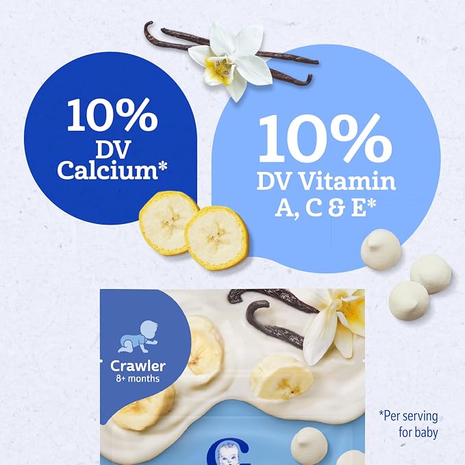 Gerber Baby Snacks Yogurt Melts, Banana Vanilla, 1 Ounce - Image 6