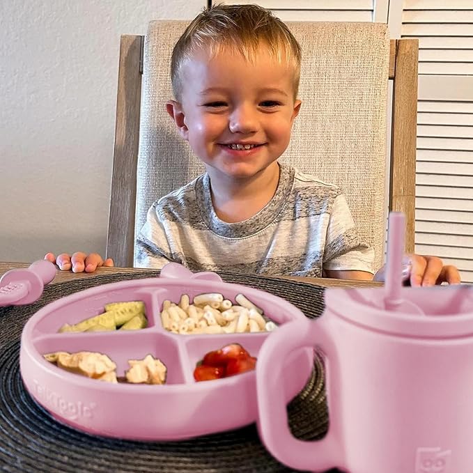 TalkTools Itsy Plate Must-Have Silicone Baby Plates - Image 7