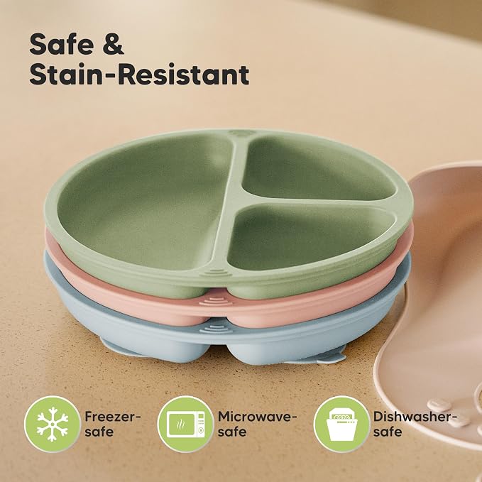 KeaBabies Suction Plates for Baby, Toddler - Image 5