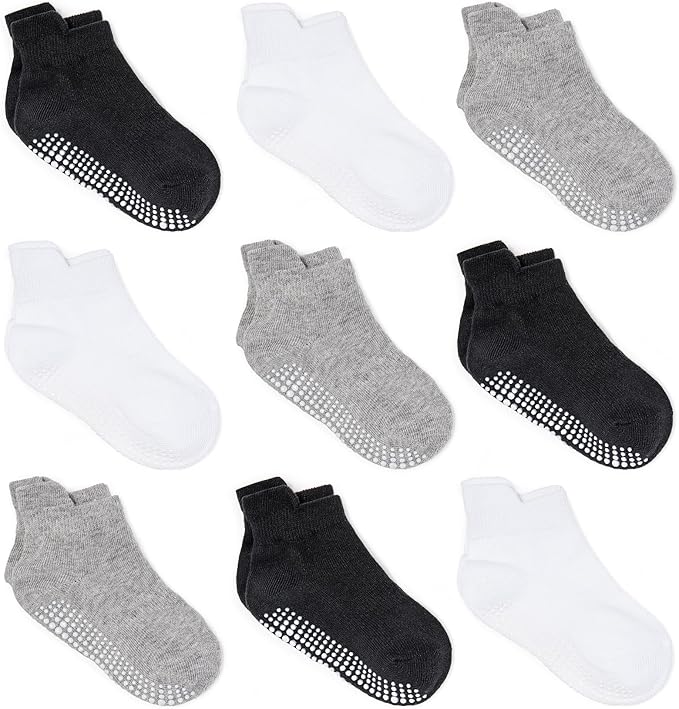 Zaples Baby Non Slip Grip Ankle Socks by ZAPLES
