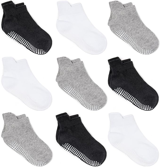 Zaples Baby Non Slip Grip Ankle Socks by ZAPLES
