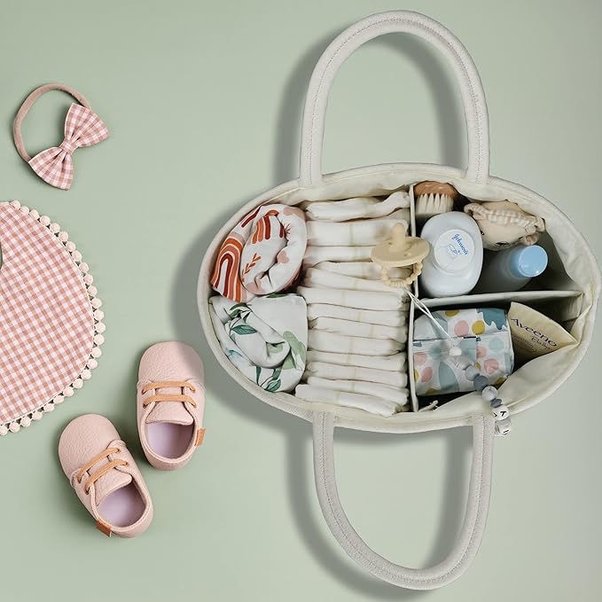 Large Baby Diaper Caddy Organizer - Image 6