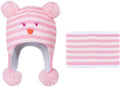 LANGZHEN Toddler Kids Infant Winter Hat, Earflap Knit Warm Cap Fleece Lined by LANGZHEN