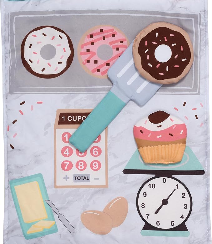Lambs & Ivy Interactive 2-n-1 Soft Toddler Cupcake/Bakery Pillow Play Set - Image 5