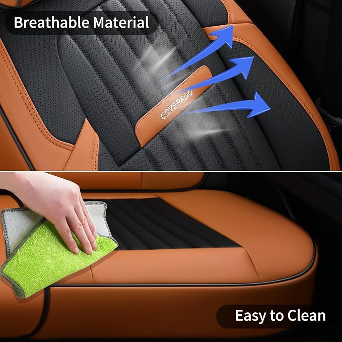 Coverado Car Seat Covers Front, Seat Covers - Image 6