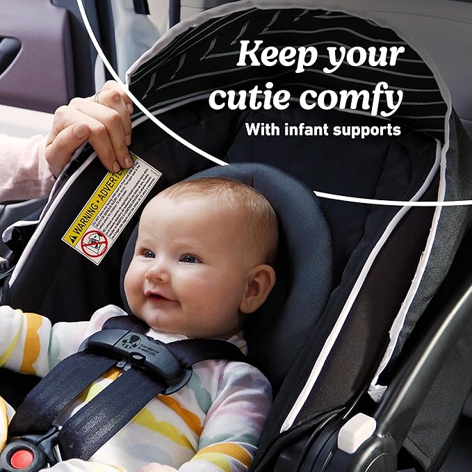 Graco SnugRide Lite LX Infant Car Seat, Lightweight Rear-Facing Seat - Image 5