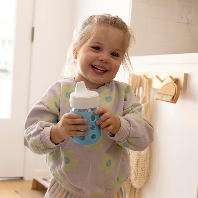 Lifefactory 8-Ounce Wide Neck Glass Baby Bottle - Image 7