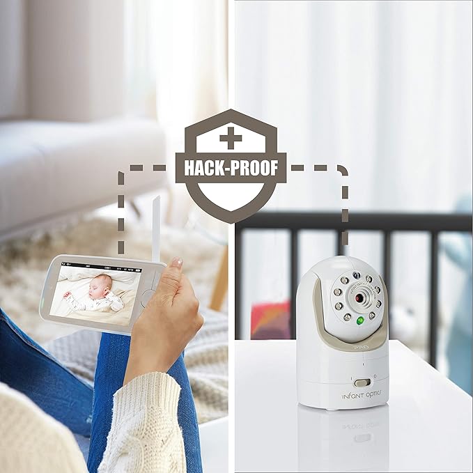Infant Optics DXR-8 PRO Video Baby Monitor, 720P HD Resolution 5" Display - Image 7