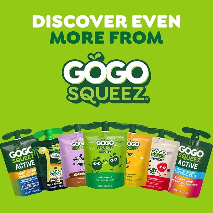GoGo squeeZ PuddingZ Variety Pack, On-the-Go Chocolate and Vanilla Pudding - Image 8