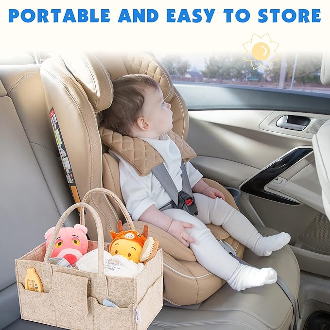 Maliton Baby Diaper Caddy Organizer - Image 7