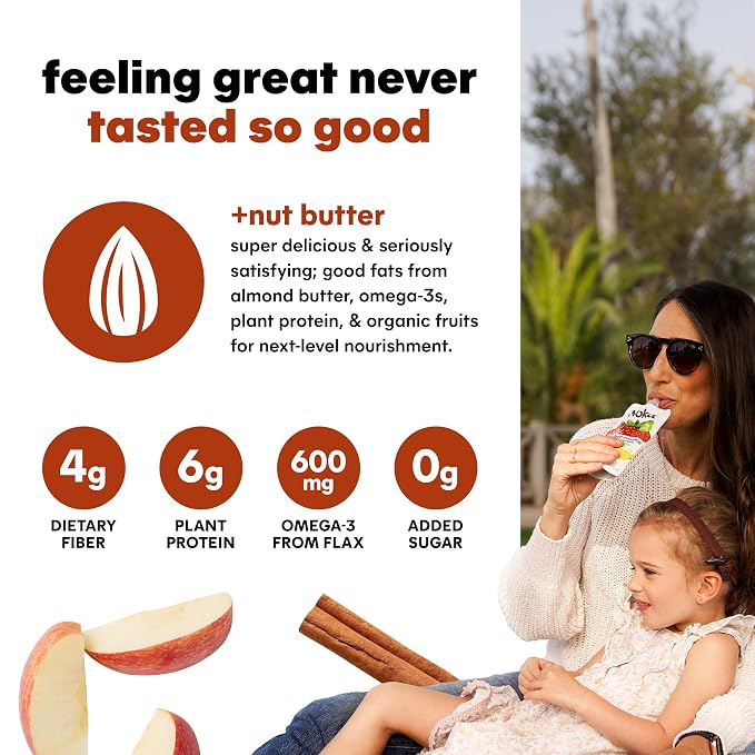 Noka Superfood Fruit Smoothie Pouches, Organic Applesauce Pouches - Image 4