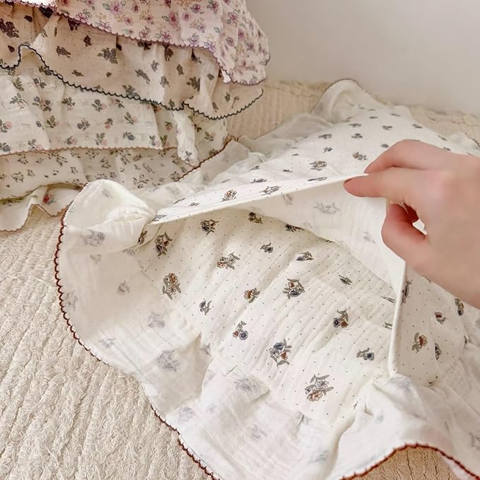 BuLuTu Crib Size Toddler Pillowcase 1 pc, Oeko-TEX Certified 100% Cotton Gauze - Image 5