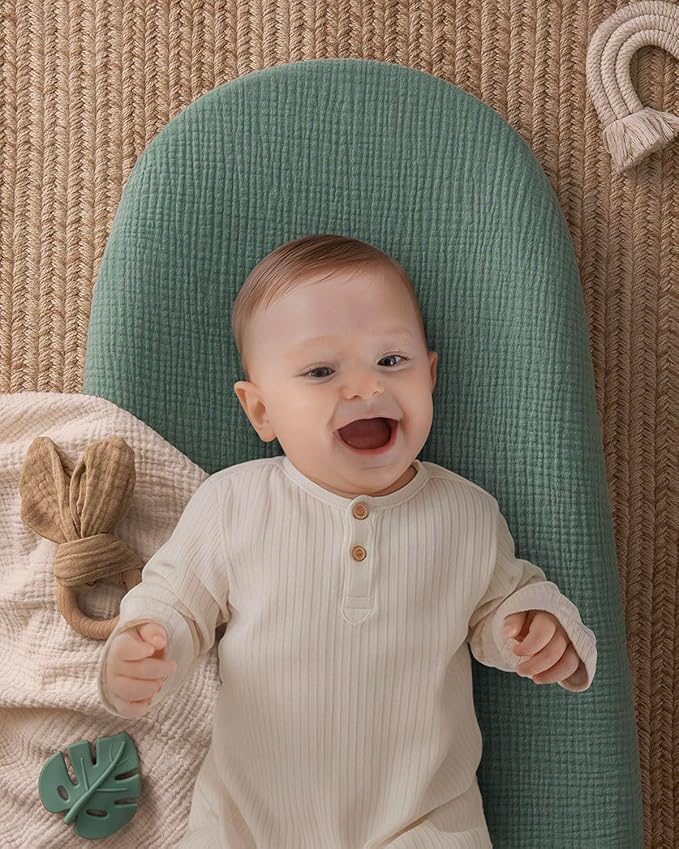 Blissful Diary Muslin Baby Changing Pad - Image 4