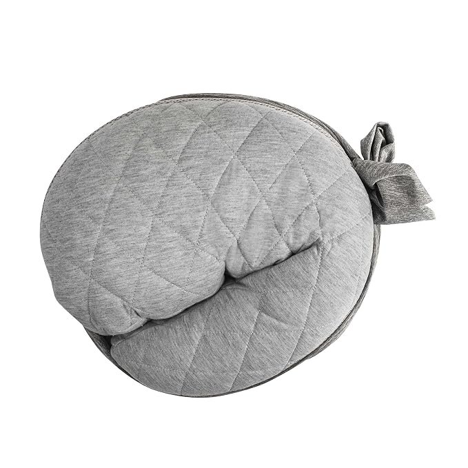 Boppy Anywhere Travel Nursing Pillow, Soft Gray, Plus Sized to Petite - Image 8