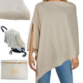 Little Rou Peekaboo Knit Breathable Nursing Cover Up by LittleRou