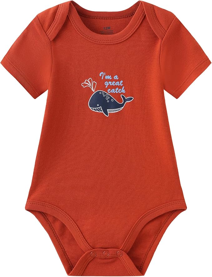 Baby Bodysuit and Pant Set 10-pcs Cotton Soft Newborn Boy Girl Clothes Outfits - Image 3
