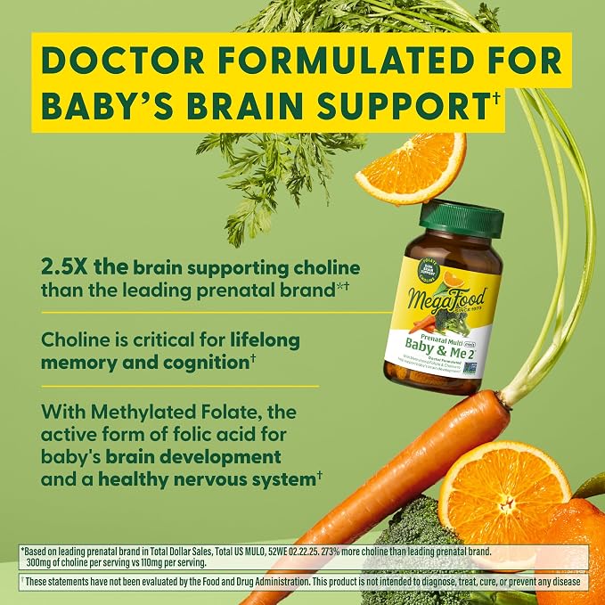 MegaFood Baby & Me 2 Prenatal Multi Minis - Image 4