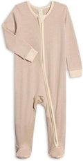 Colored Organics Baby Zip-Up Footed Sleeper by ColoredOrganics