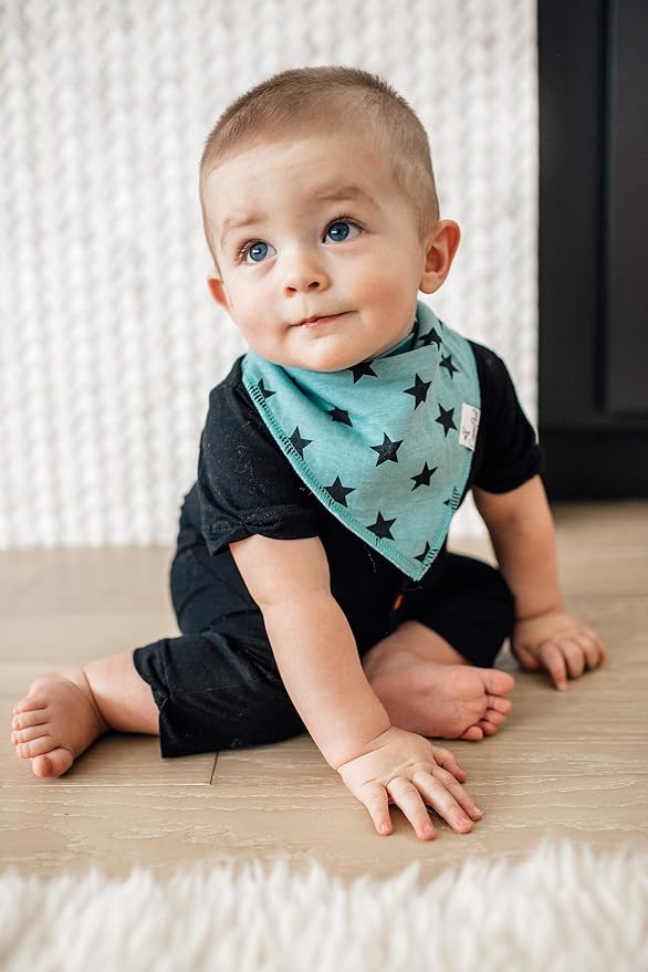 Copper Pearl Baby Bandana Drool Bibs - Image 4
