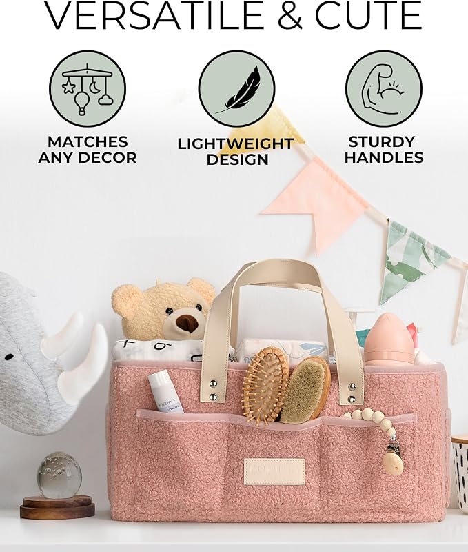 Baby Diaper Caddy Organizer - Image 8