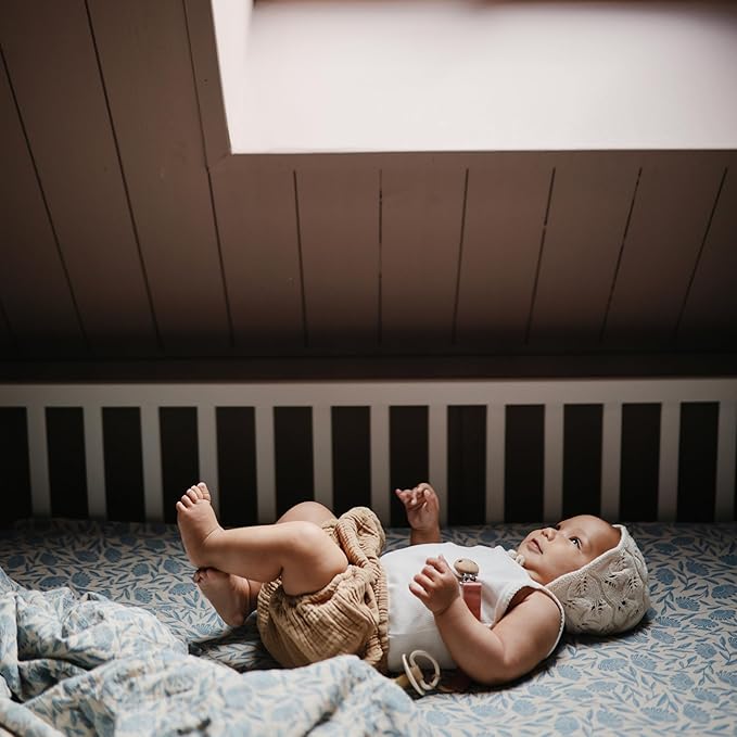 mushie Muslin Baby Swaddle Blanket | 100% Organic Cotton - Image 5