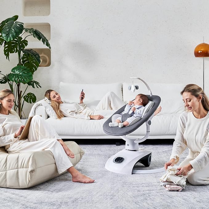 Baby Swing for Infants Electric Automatic Multi Motion Newborn for Girl & Boy - Image 8