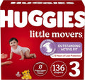 Huggies Size 3 Diapers, Little Movers Baby Diapers, Size 3, Packaging May Vary by Huggies%C2%AE