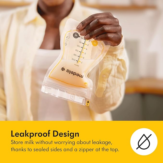 Medela Easy Pour Breastmilk Storage Bags | 50 Count 210ml | Disposable - Image 5