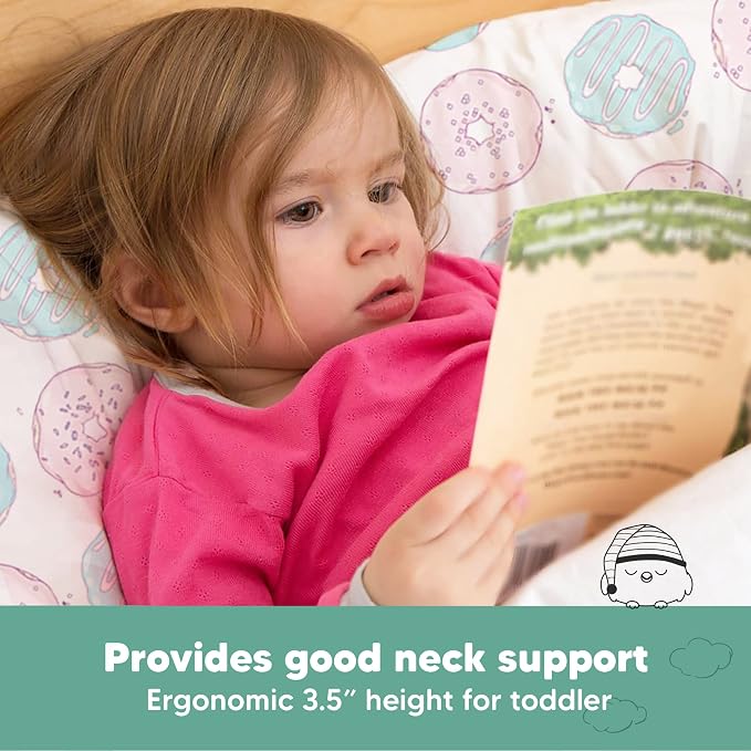 Toddler Pillow with Pillowcase - Image 5