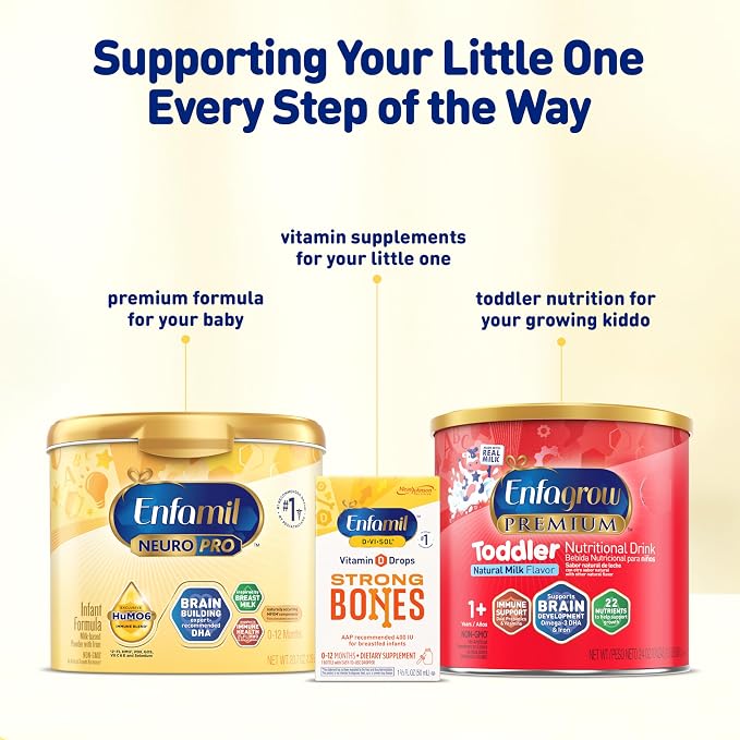 Enfamil NeuroPro Baby Formula, Milk-Based Infant Nutrition, MFGM* 5-Year Benefit - Image 8