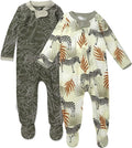 HonestBaby Baby Sleep N' Play One-Piece Zip-Front Footed Organic Cotton Pajama by HonestBaby