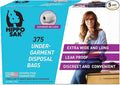 Hippo Sak Incontinence Undergarment Disposal Bags by HippoSak
